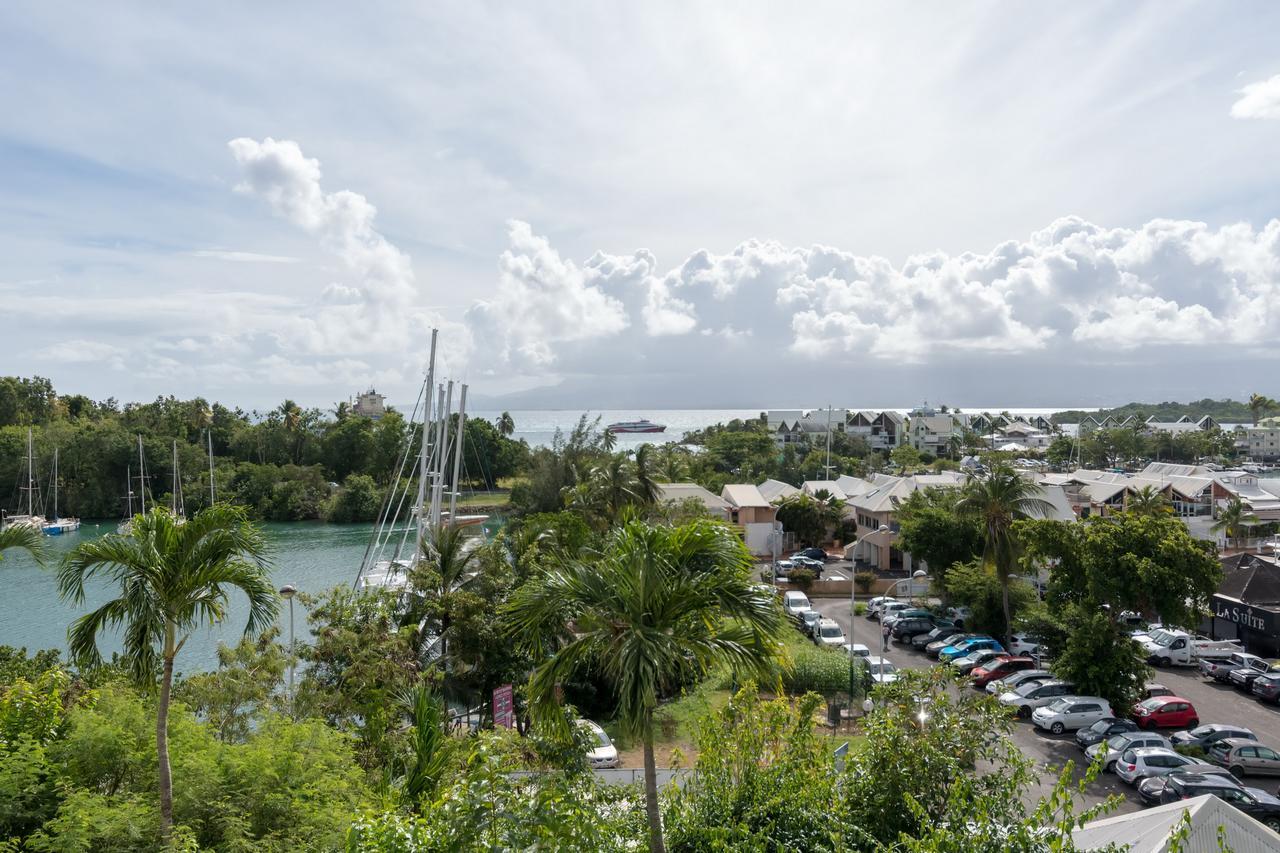 Superbe Studio En Duplex, Vue Sur Mer Et Piscine Le Gosier  Kültér fotó