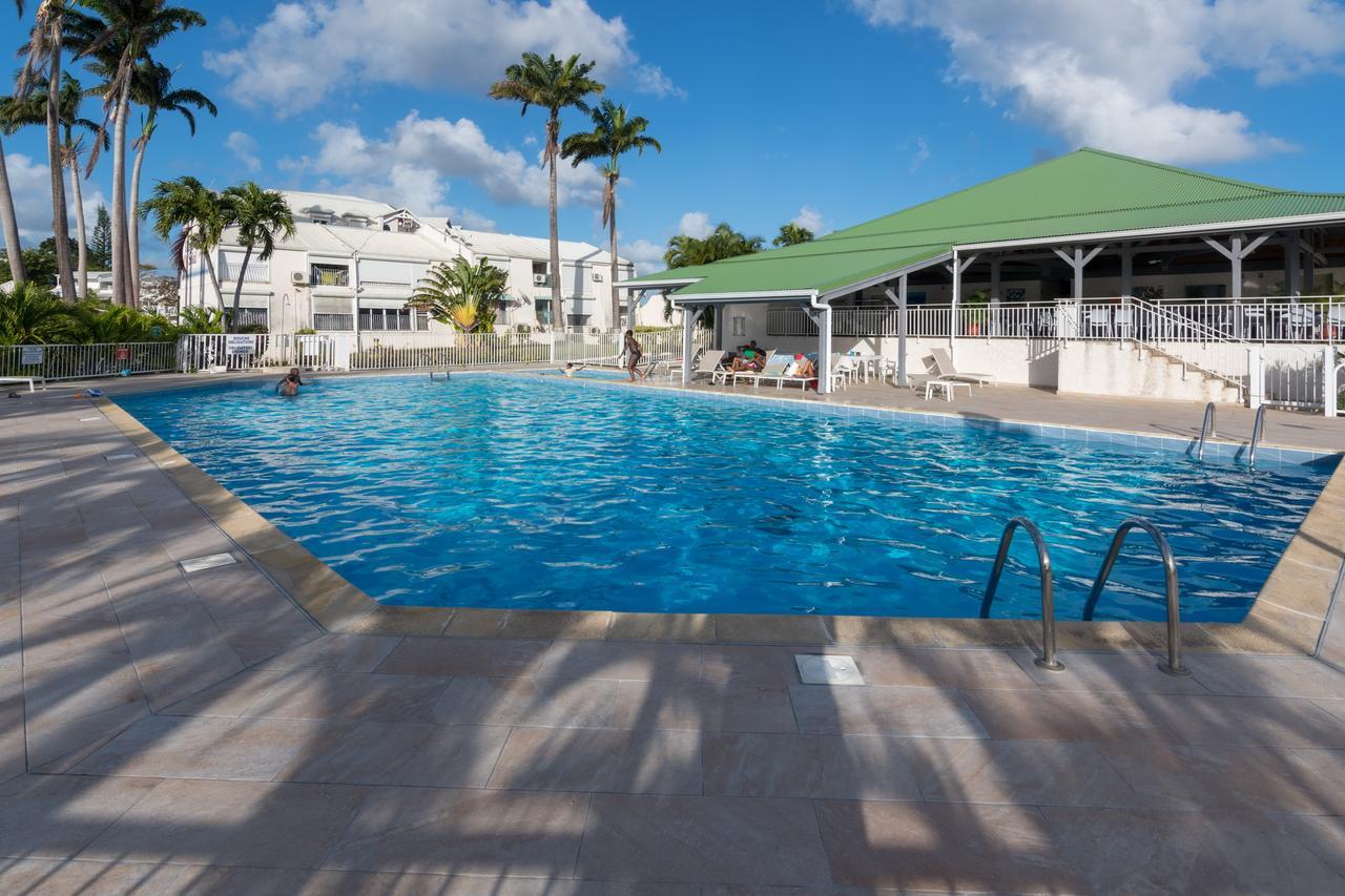 Superbe Studio En Duplex, Vue Sur Mer Et Piscine Le Gosier  Kültér fotó