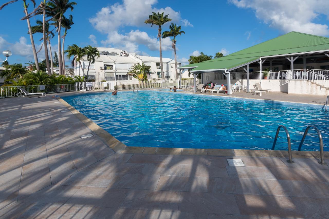 Superbe Studio En Duplex, Vue Sur Mer Et Piscine Le Gosier  Kültér fotó