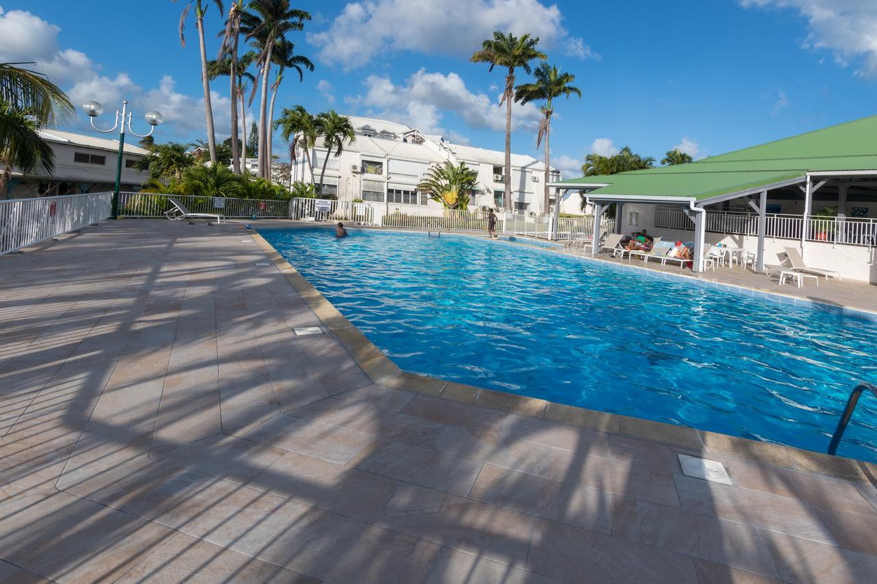 Superbe Studio En Duplex, Vue Sur Mer Et Piscine Le Gosier  Kültér fotó